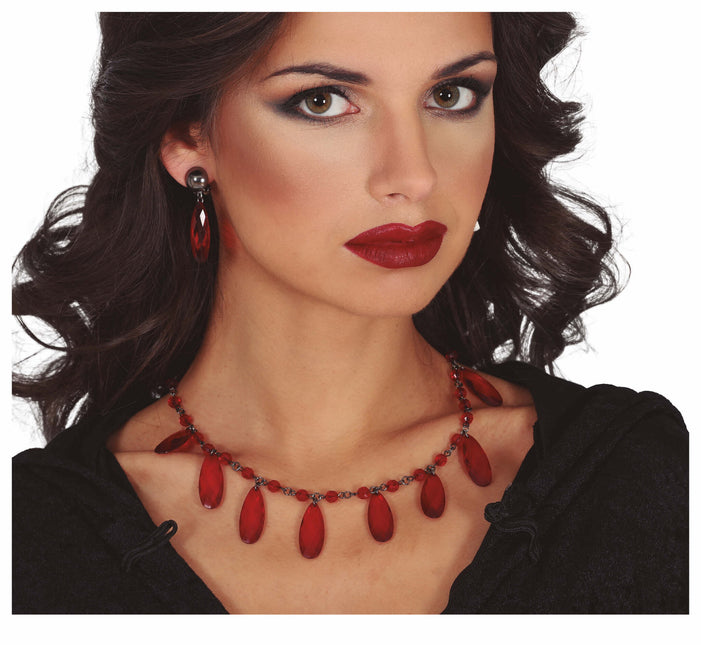 Rotes Accessoire-Set Rubin