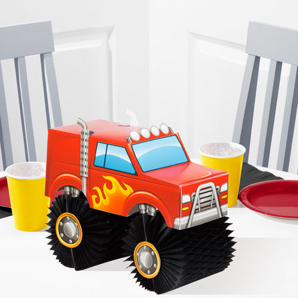 Monster Truck Tischdekoration 25cm