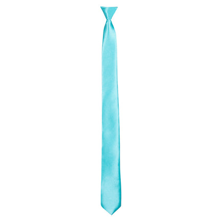 Neonblaue Krawatte 50cm