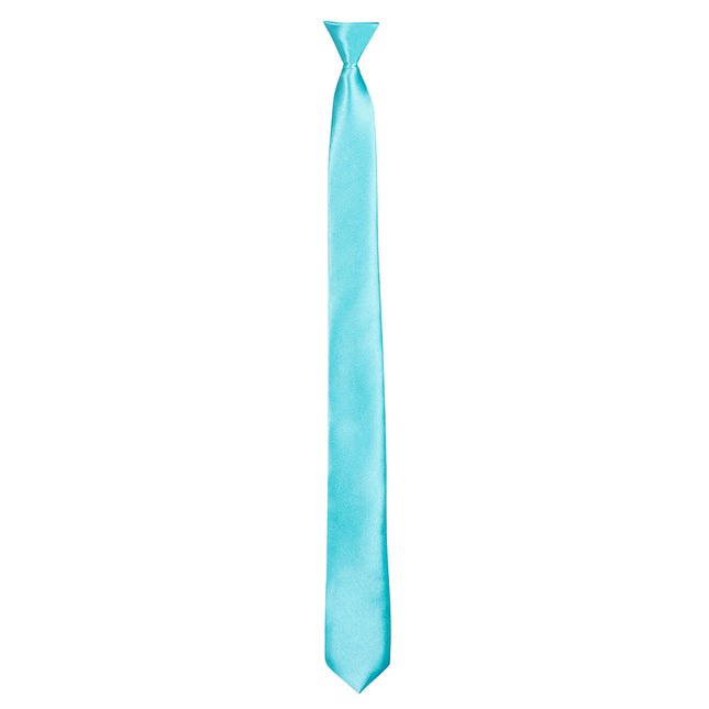 Neonblaue Krawatte 50cm