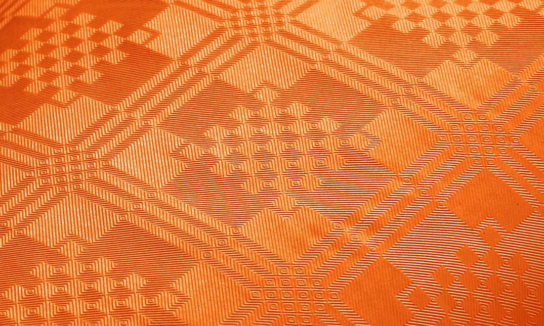 Papier Tischtuch Orange 8m