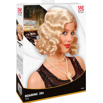 Blonde Perücke Roaring 20'S