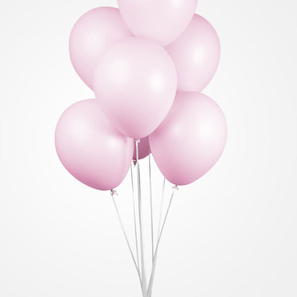 Rosa Luftballons Pastell Macaron 30cm 10Stk.