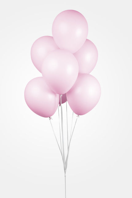 Rosa Luftballons Pastell Macaron 30cm 10Stk.