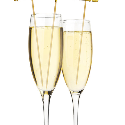 Glasmarker Happy New Year 12 Stück