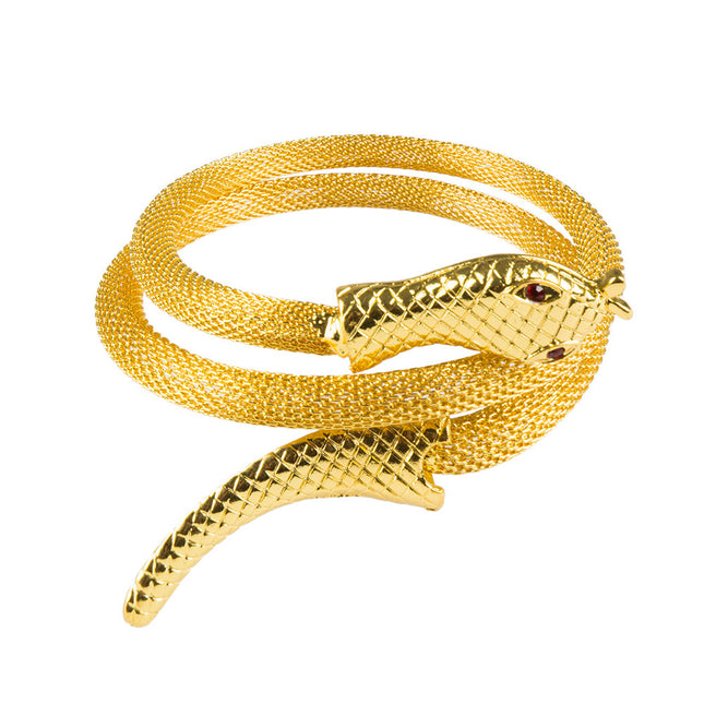 Schlangenarmband Gold