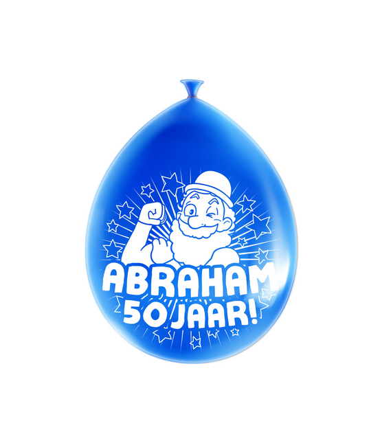 Abraham Luftballons 50 Jahre 30cm 8Stück