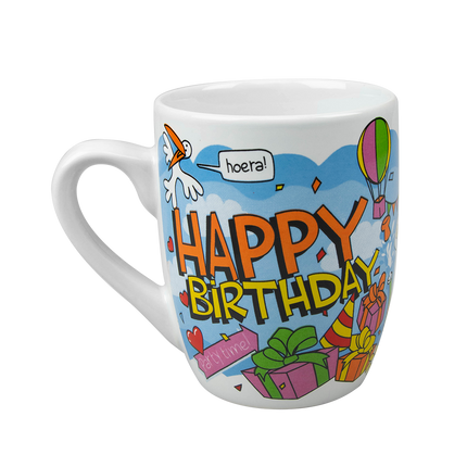 Happy Birthday Tasse