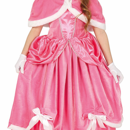 Prinzessin Kleid Kind Rosa Lang