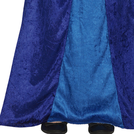 Medium Prinzessin Kostüm Blau Mädchen