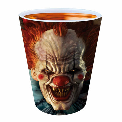Halloween Schnapsgläser Clown 5cm 3Stk.