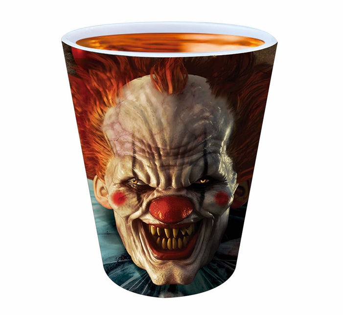 Halloween Schnapsgläser Clown 5cm 3Stk.