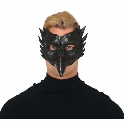 Schwarze Augenmaske Eule
