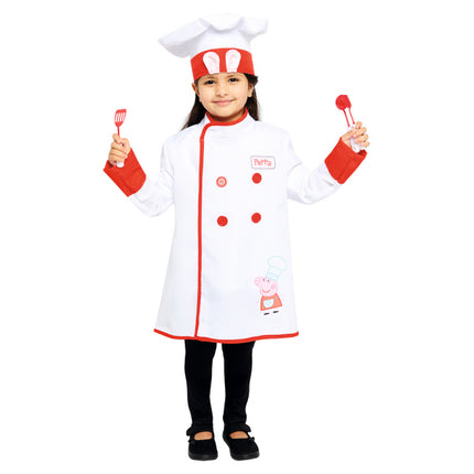 Kinderkostüm Peppa Chef Set