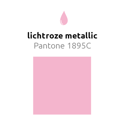 Hellrosa Ballons Metallic 30cm 50 Stk.