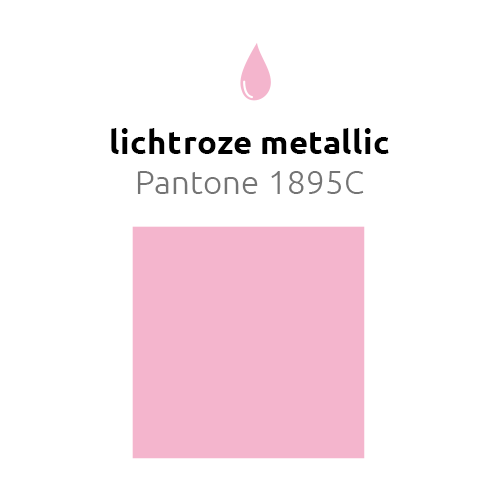 Hellrosa Ballons Metallic 30cm 50 Stk.