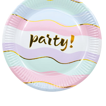 Teller Party Groß 23cm 8Stk