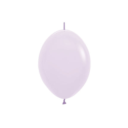 Ballons Pastell Matt Lila 15cm 50Stk