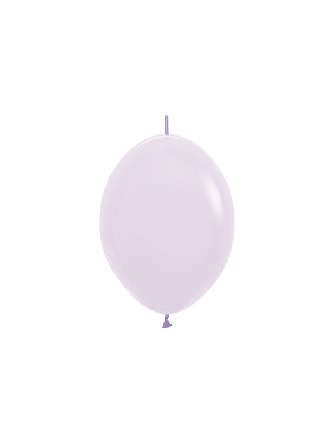 Ballons Pastell Matt Lila 15cm 50Stk