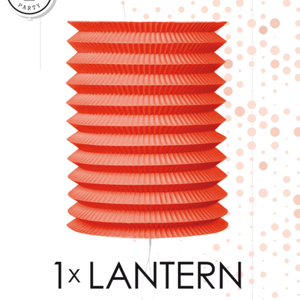 Roter Lampion Trek 16cm