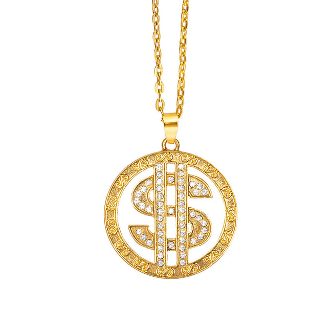 Halskette Dollar Diamanten
