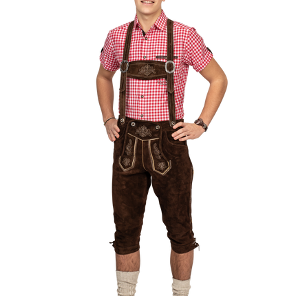 Lederhose Braun Männer Lang