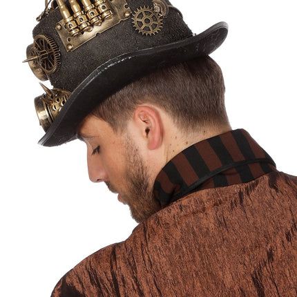 Hut Steampunk mit Licht