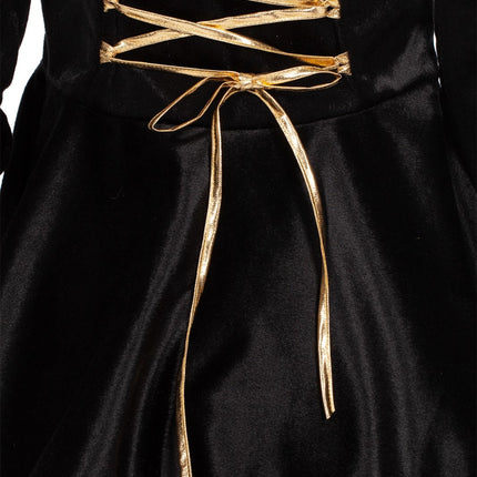 Marquise Jacke Schwarz Gold Damen