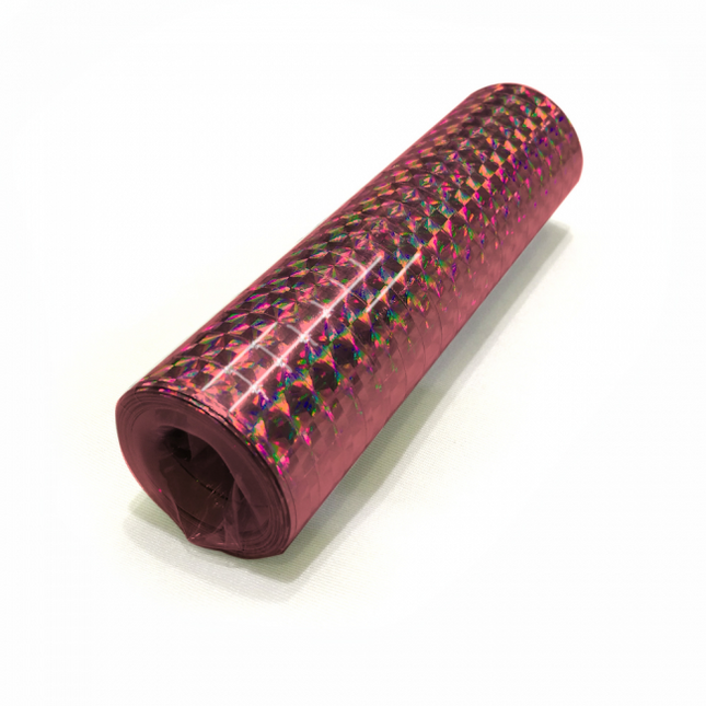 Serpetine Holographic Light Pink 4m 18 Ringe