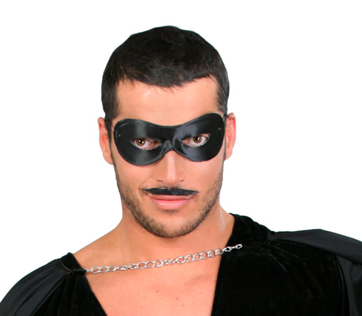 Schwarze Maske Pierrot