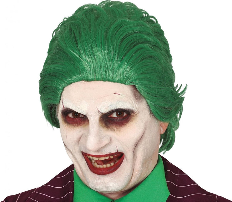 Halloween Perücke Joker Clown Grün