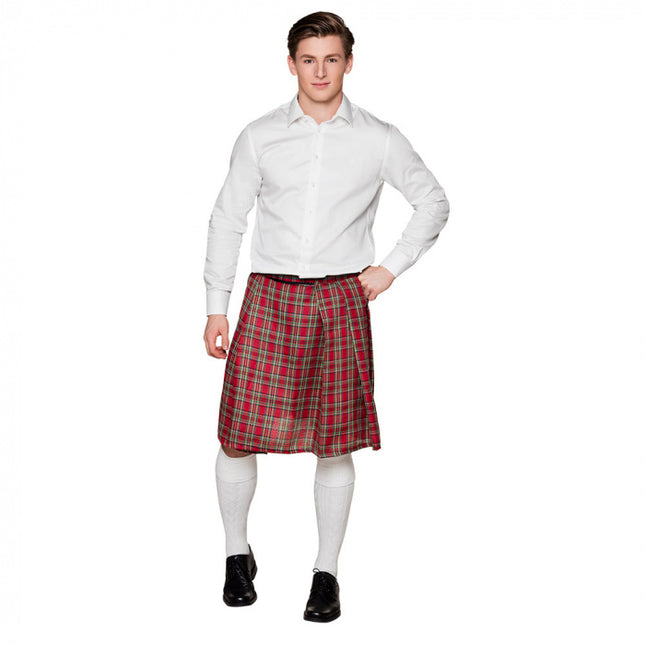 Schottischer Kilt Rot