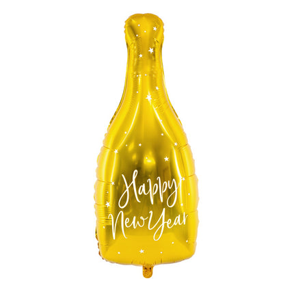Helium Ballon Flasche Frohes Neues Jahr Leer 82cm