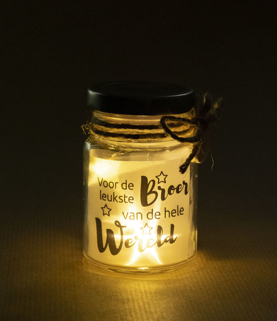 Atmosphärenlampe Bruder 14cm