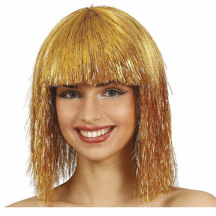 Goldene Perücke