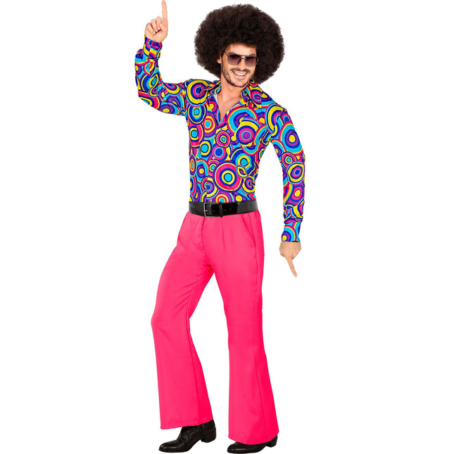 Disco 70S Hose Rosa Damen
