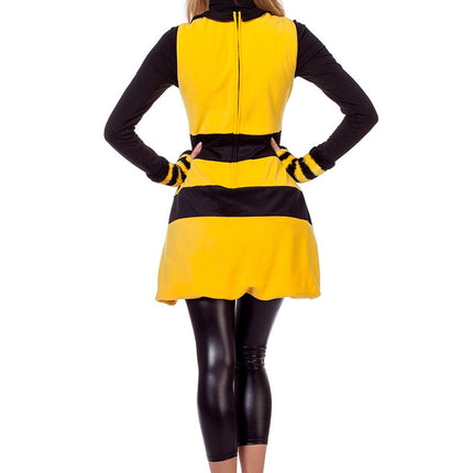 Bienen-Kostüm Damen Fleece