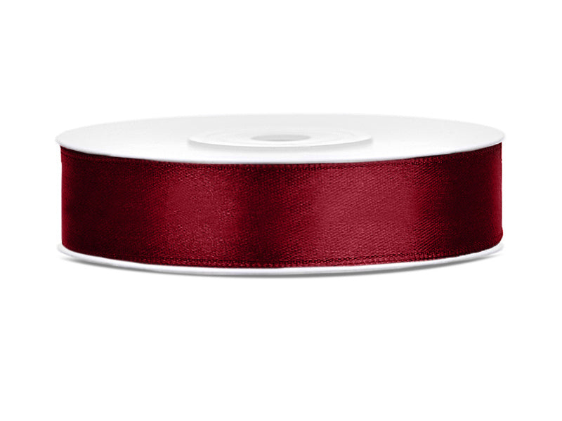 Satinband Rosa Pastell 12mm 25m