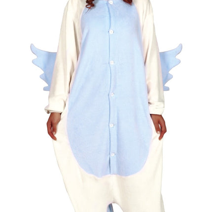 Einhorn Onesie Blau L