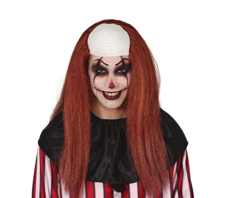 Halloween Perücke Halbglatze