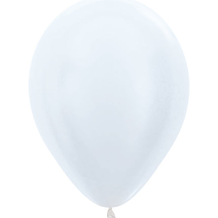 Ballons Perlweiß 25cm 100Stk