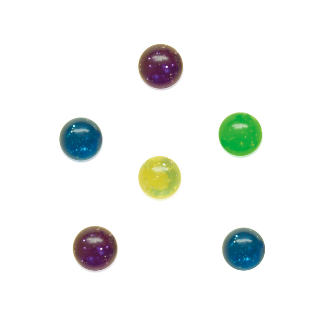 Breakout präsentiert Bouncing Balls Glitter 15cm 6 Stk.