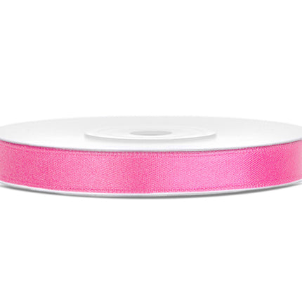 Satinband Rosa 6mm 25m