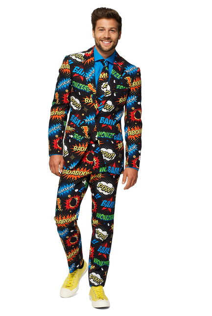 Comic Badaboom Anzug Männer <tc>OppoSuits</tc>