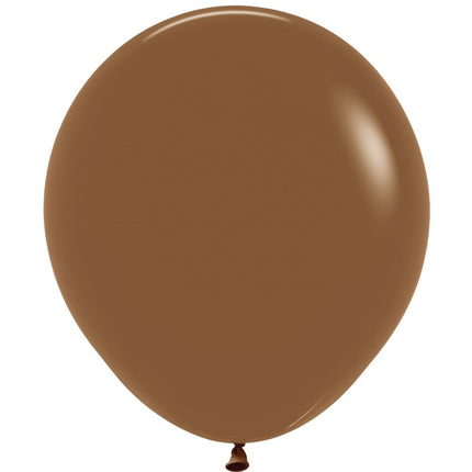 Ballons Kaffee 45cm 25Stk