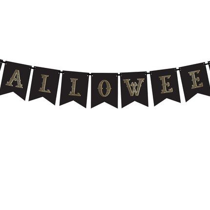 Orange Halloween Banner 1,75m