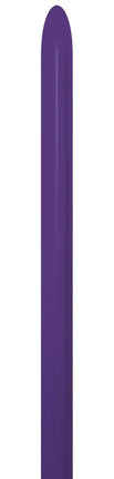 Modellierballons Violett 2,5cm 152cm 50Stk