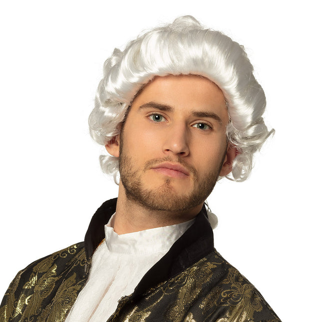 Barock Perücke Weiß