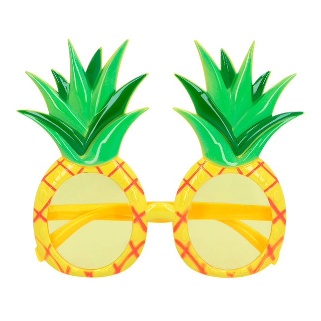 Gelbe Gläser Ananas