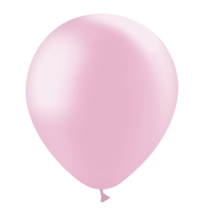 Hellrosa Ballons Metallic 30cm 50 Stk.